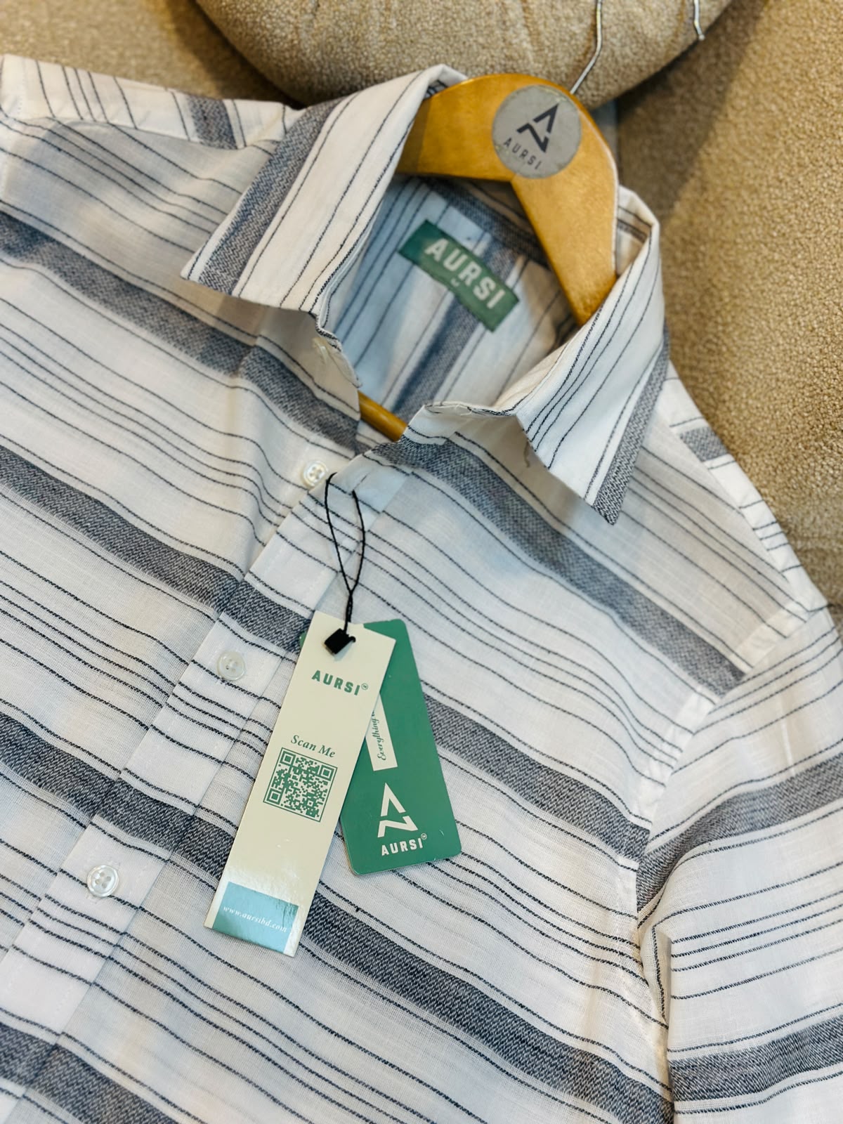 Men's Straight Hem Shirt - 26-67