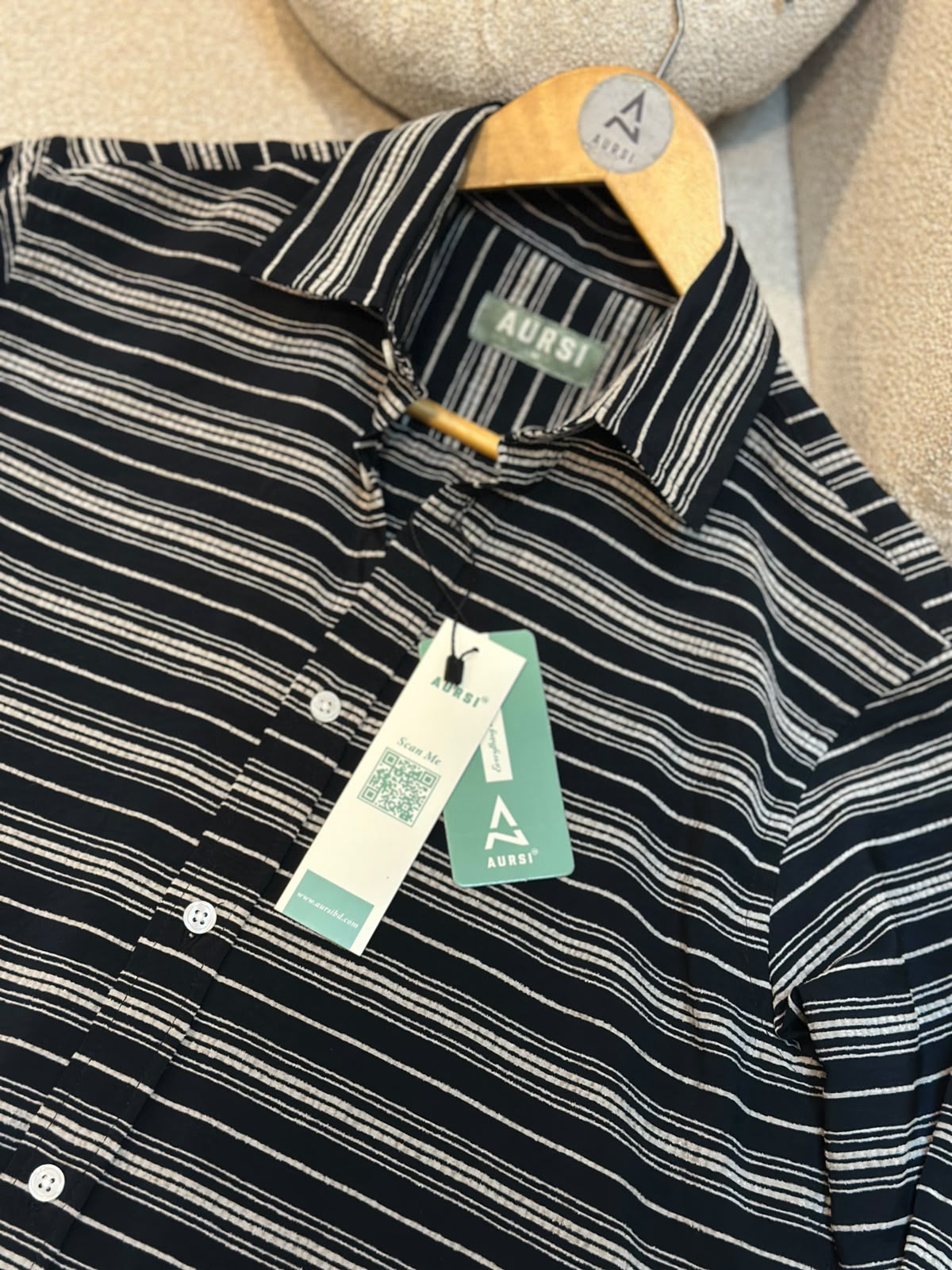 Men's Straight Hem Shirt - 26-66