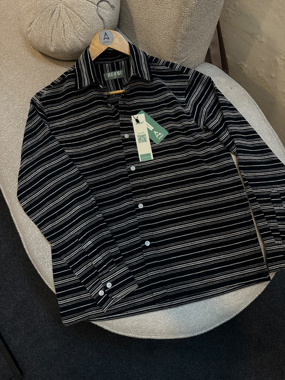 Men's Straight Hem Shirt - 26-66