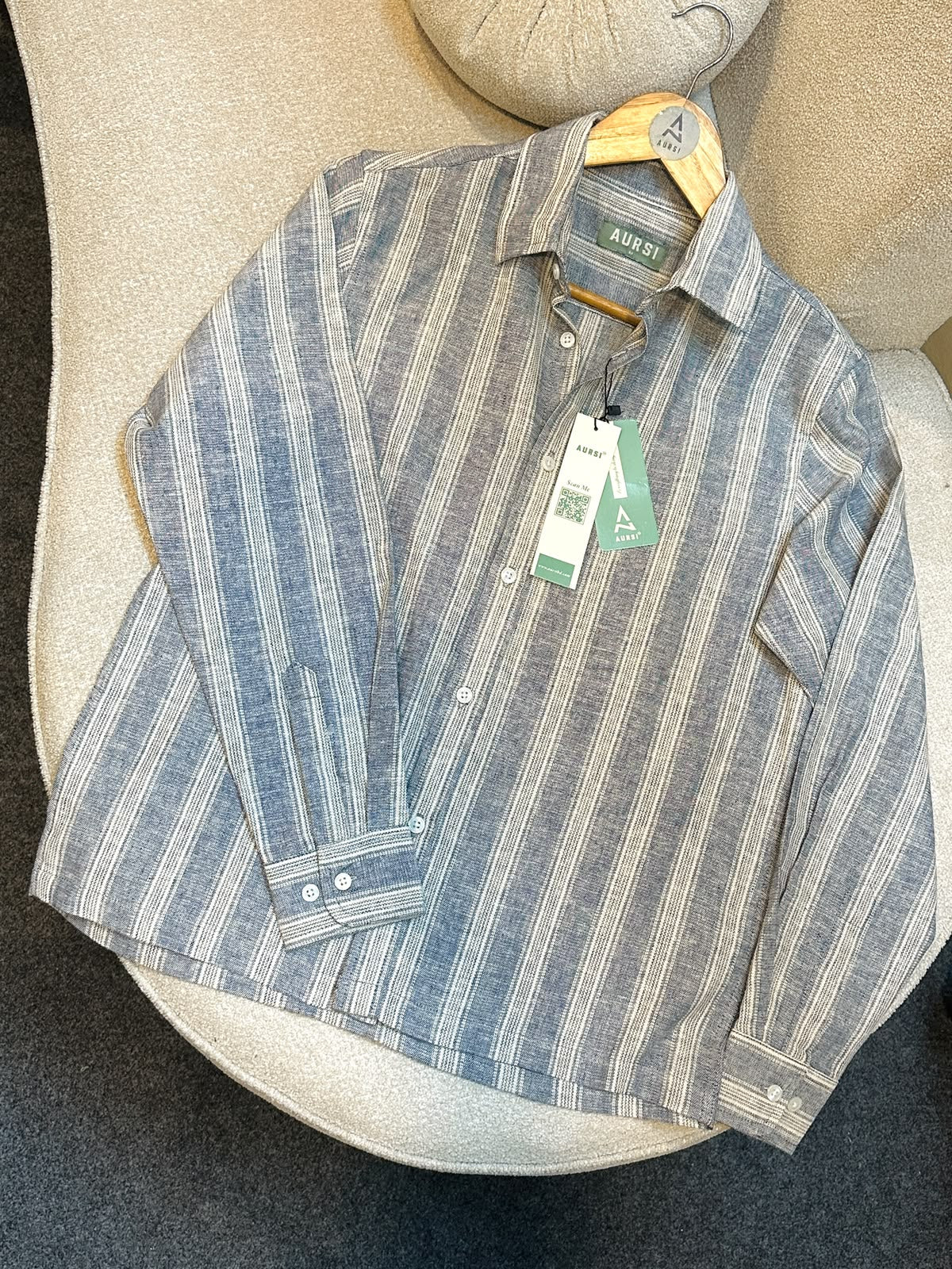 Men's Straight Hem Shirt - 26-68
