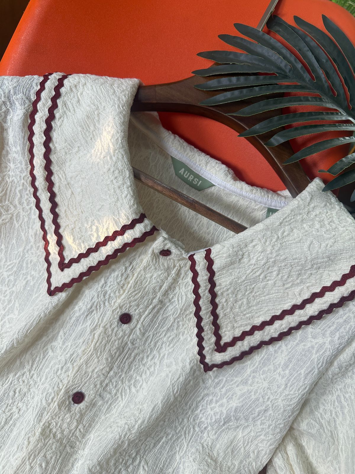 Korean Sweet Ladies Shirt 10 (Off-White)