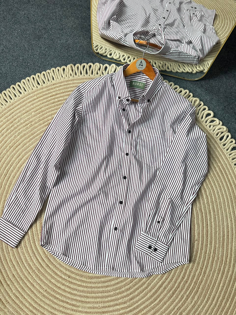 Men's Long Sleeve Formal Shirt - 26-45