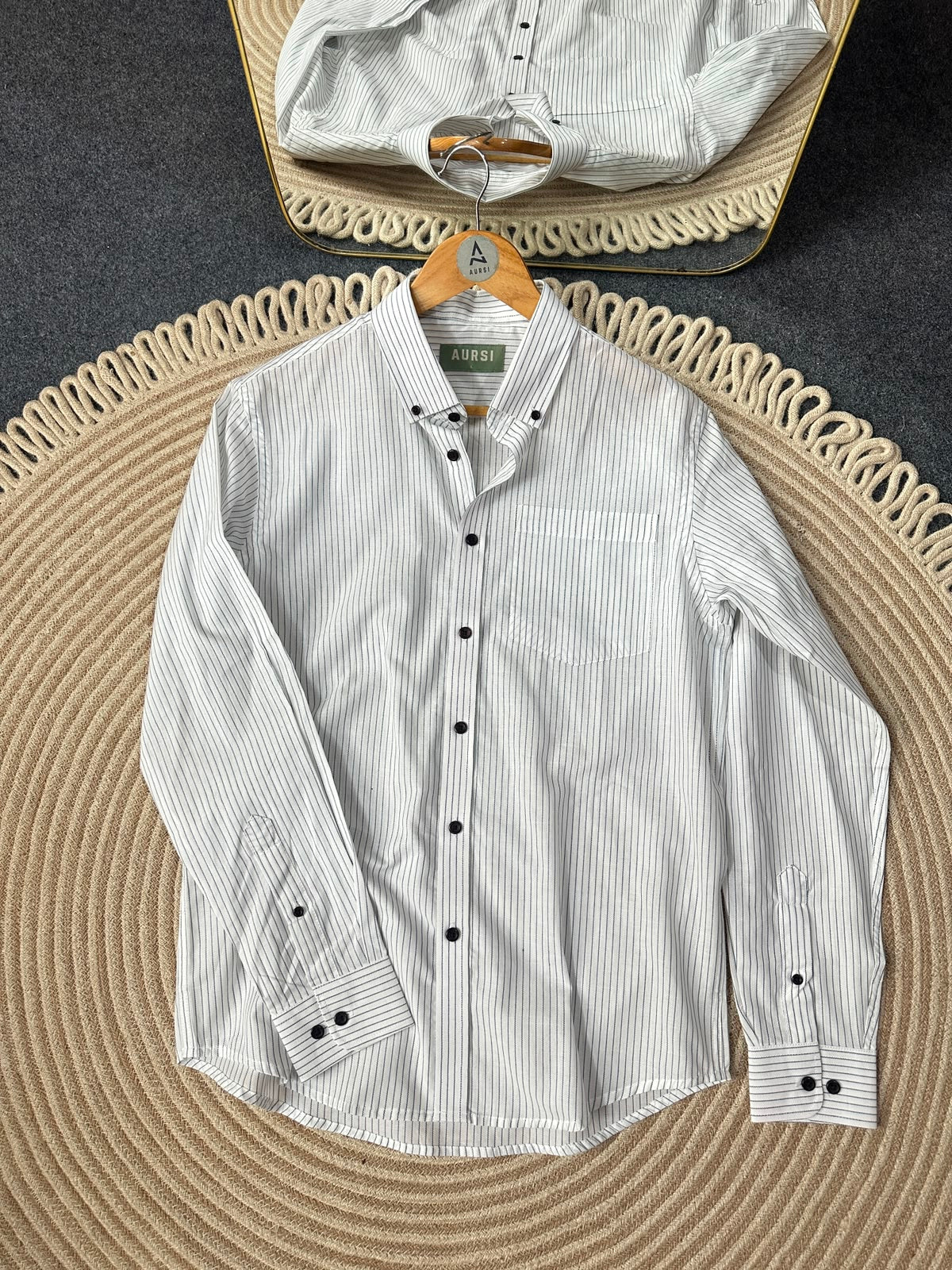 Men's Long Sleeve Formal Shirt - 26-44