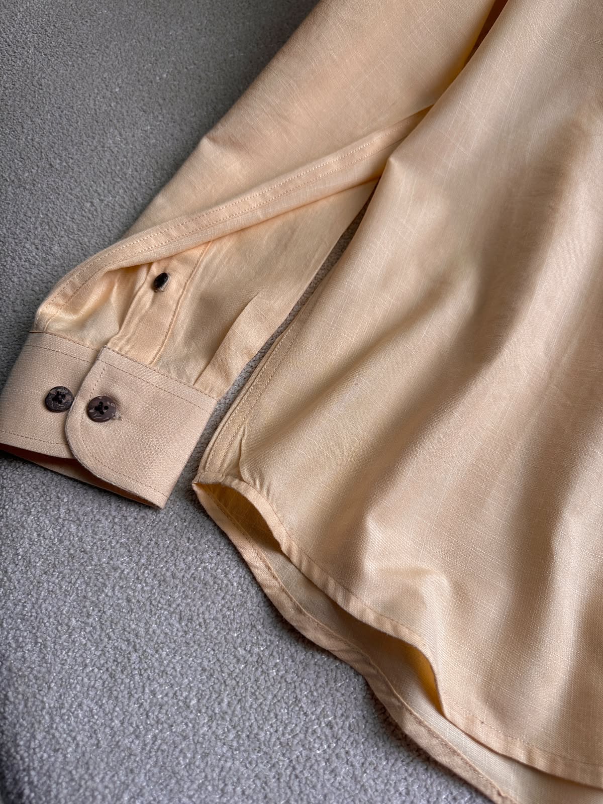 Henley Men's Shirt (Light Peach) - 26-48
