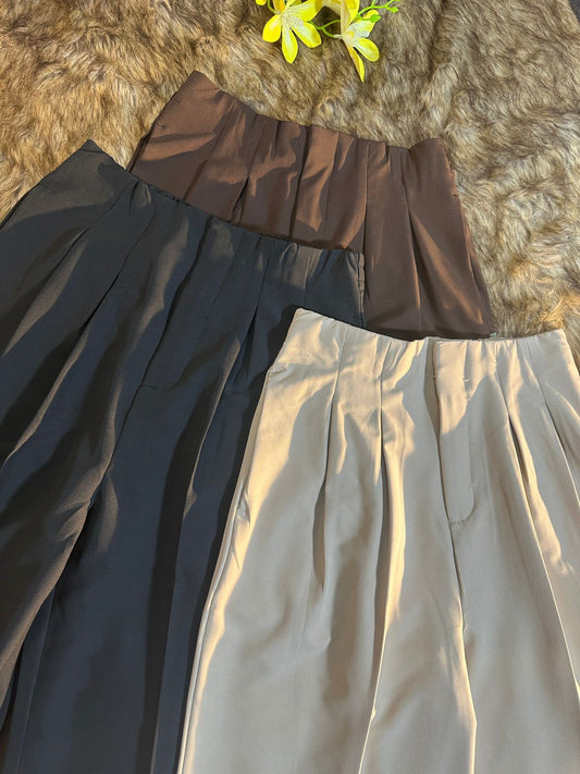 Ladies Loose Fit Wide Leg Pants - 07 by AURSI