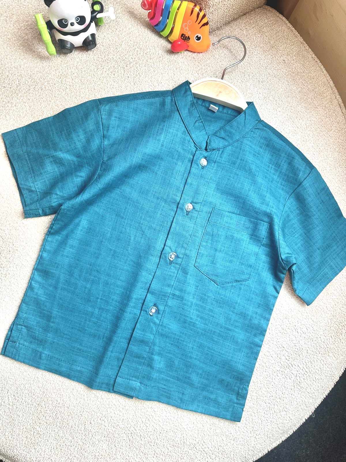 Kid's Shirt (Boys) - Teal - 001