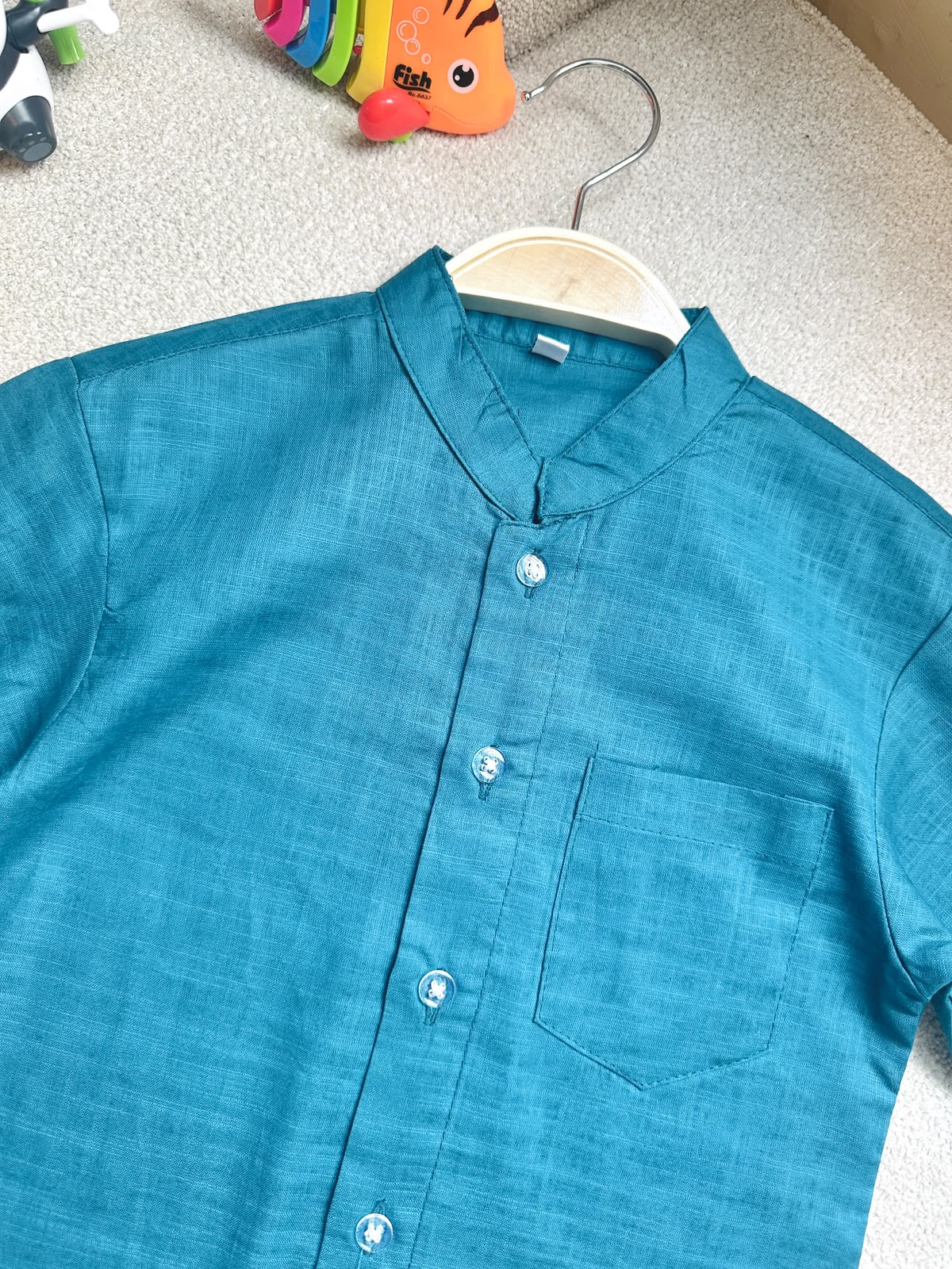 Kid's Shirt (Boys) - Teal - 001