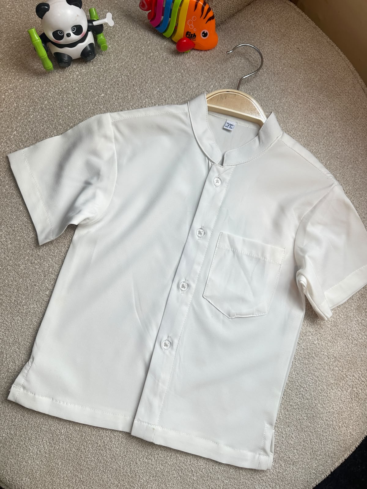 Kid's Shirt (Boys) - Off White - 006