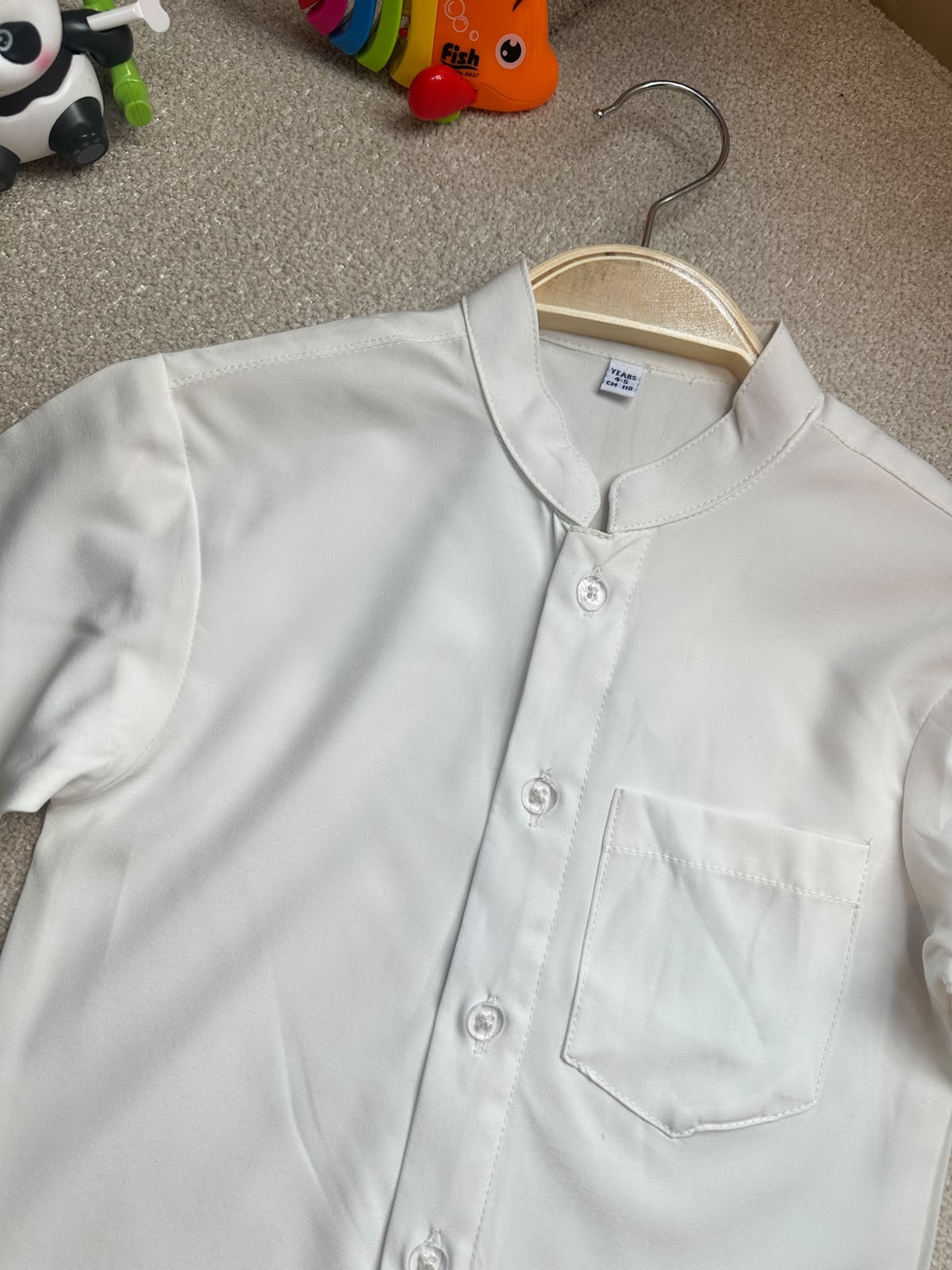 Kid's Shirt (Boys) - Off White - 006