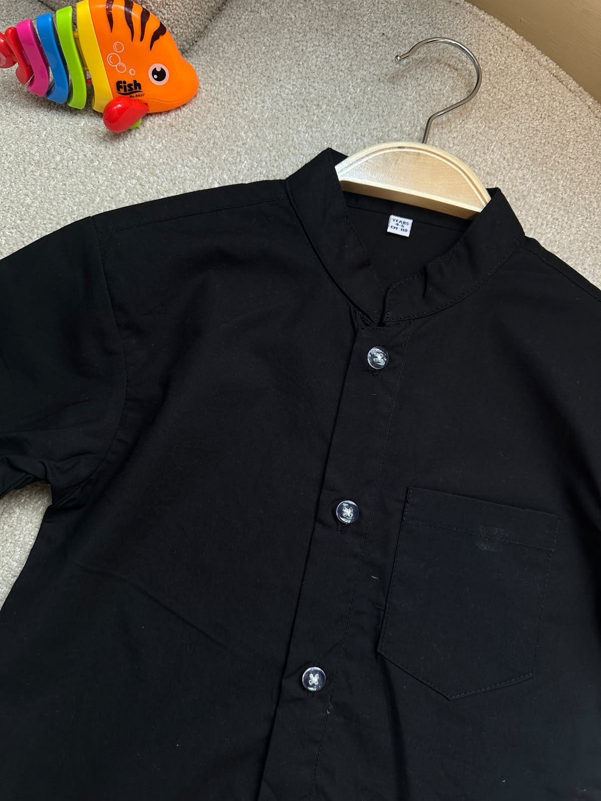 Kid's Shirt (Boys) - Black - 003