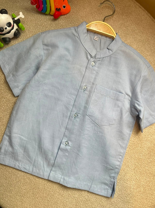 Kid's Shirt (Boys) - Sky Blue - 008