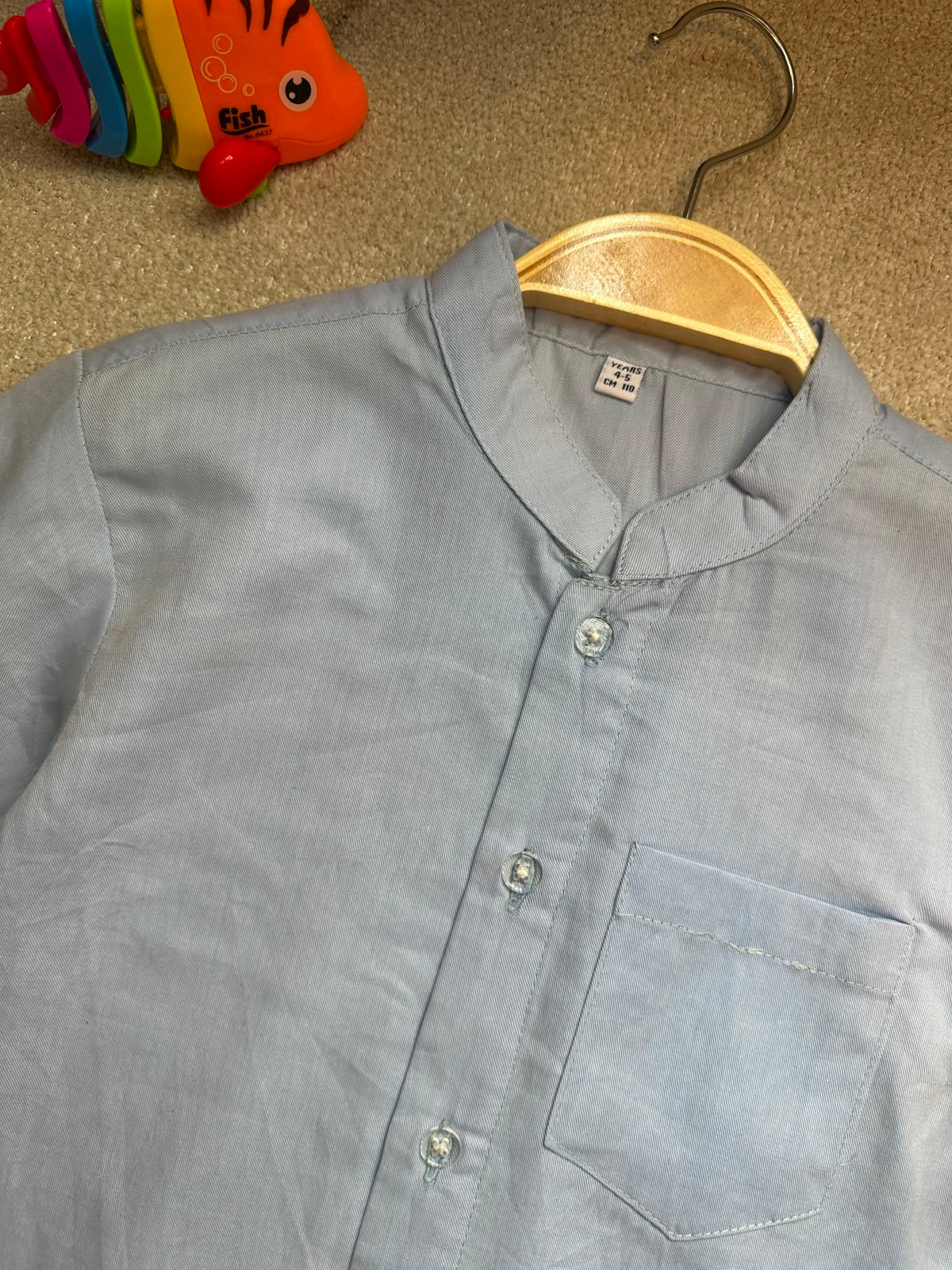 Kid's Shirt (Boys) - Sky Blue - 008