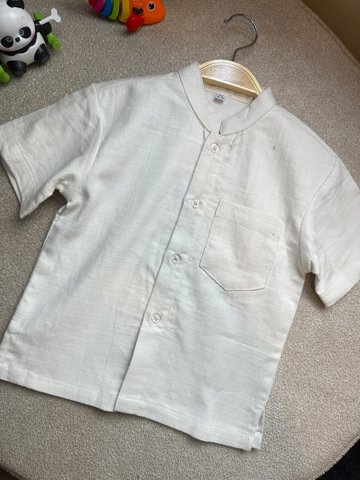 Kid's Shirt (Boys) - Off White - 006