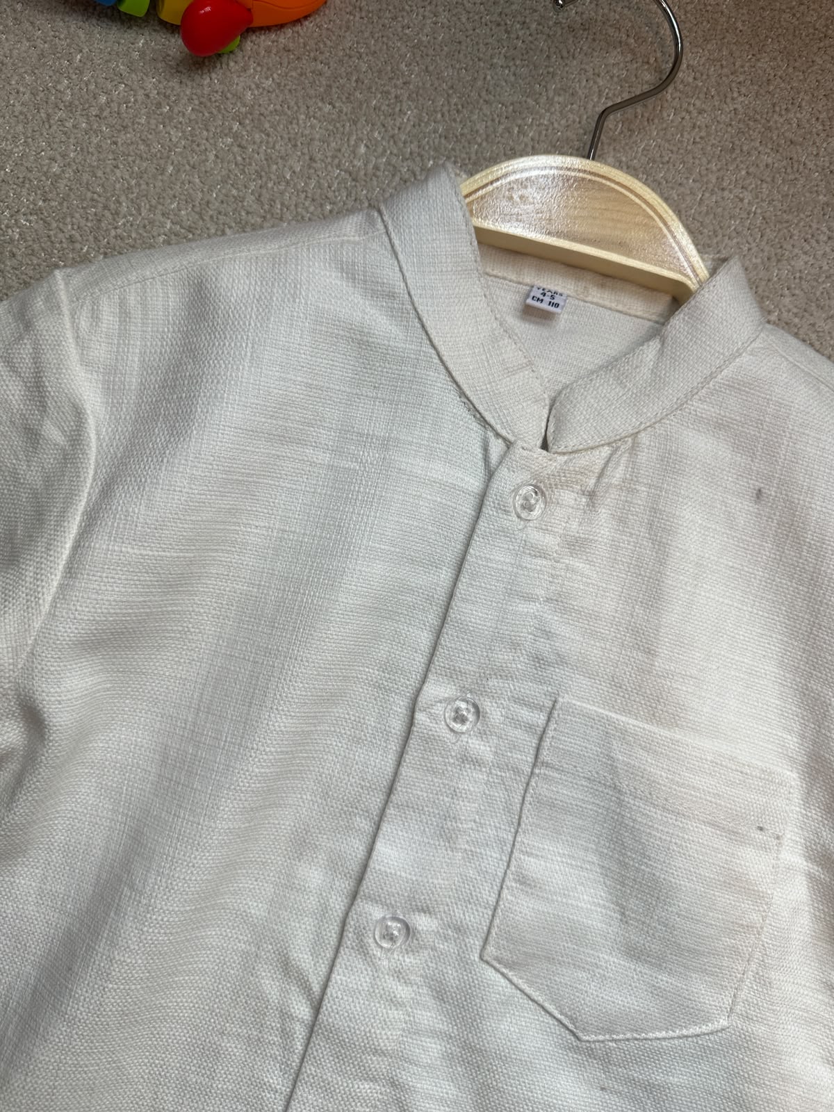 Kid's Shirt (Boys) - Off White - 006