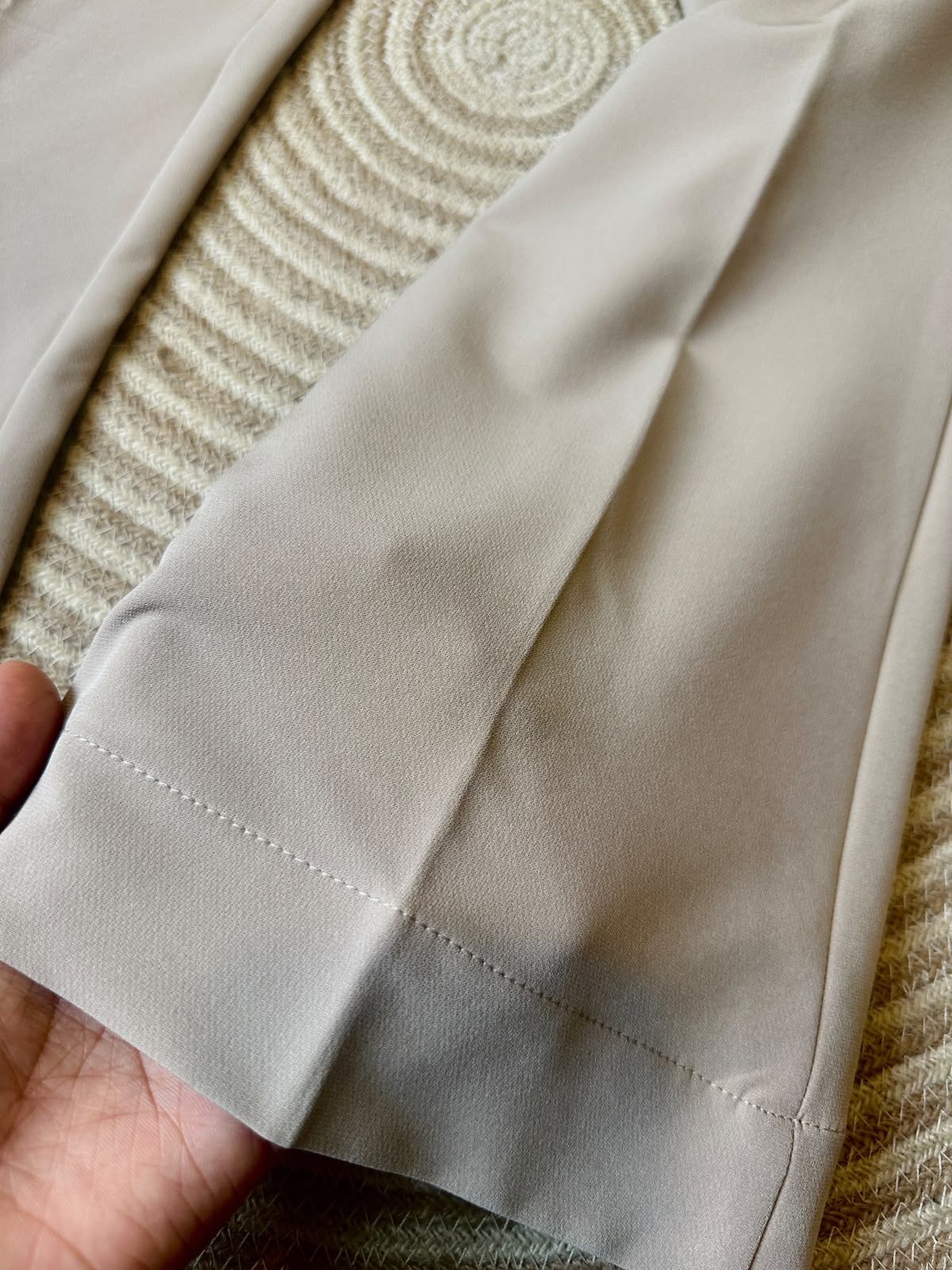 Men's Bootcut Pants (Cream)